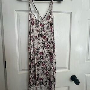Onia floral mini dress/cover up